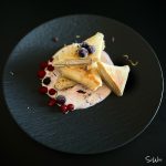 Blin Benderik Ecken mit Jogurt Dipp